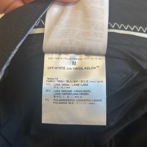 Off white dress pants